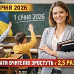 Вчителі України отримають рекордне підвищення зарплат: подробиці змін з 1 січня