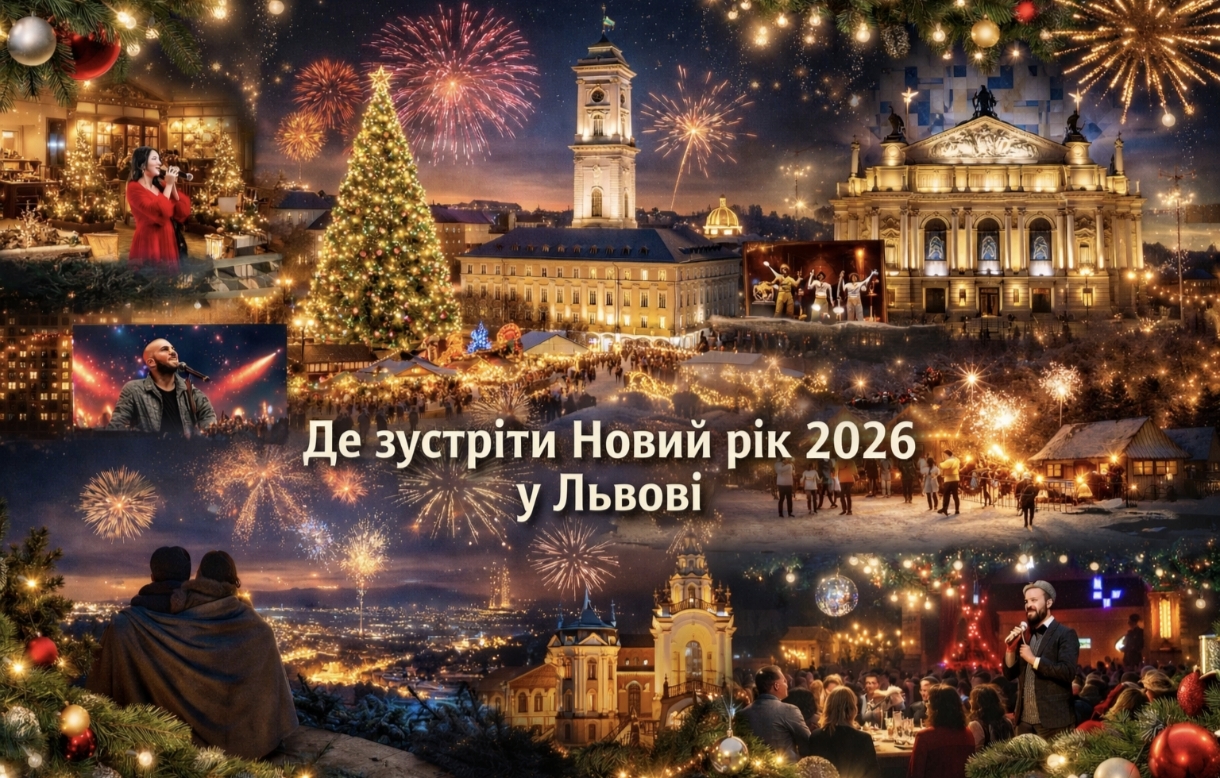 Де зустріти Новий рік 2026 у Львові: локації, дати та актуальні ціни