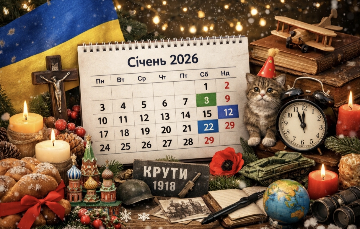 Свята січня 2026: важливі дати для України та світу — повний календар