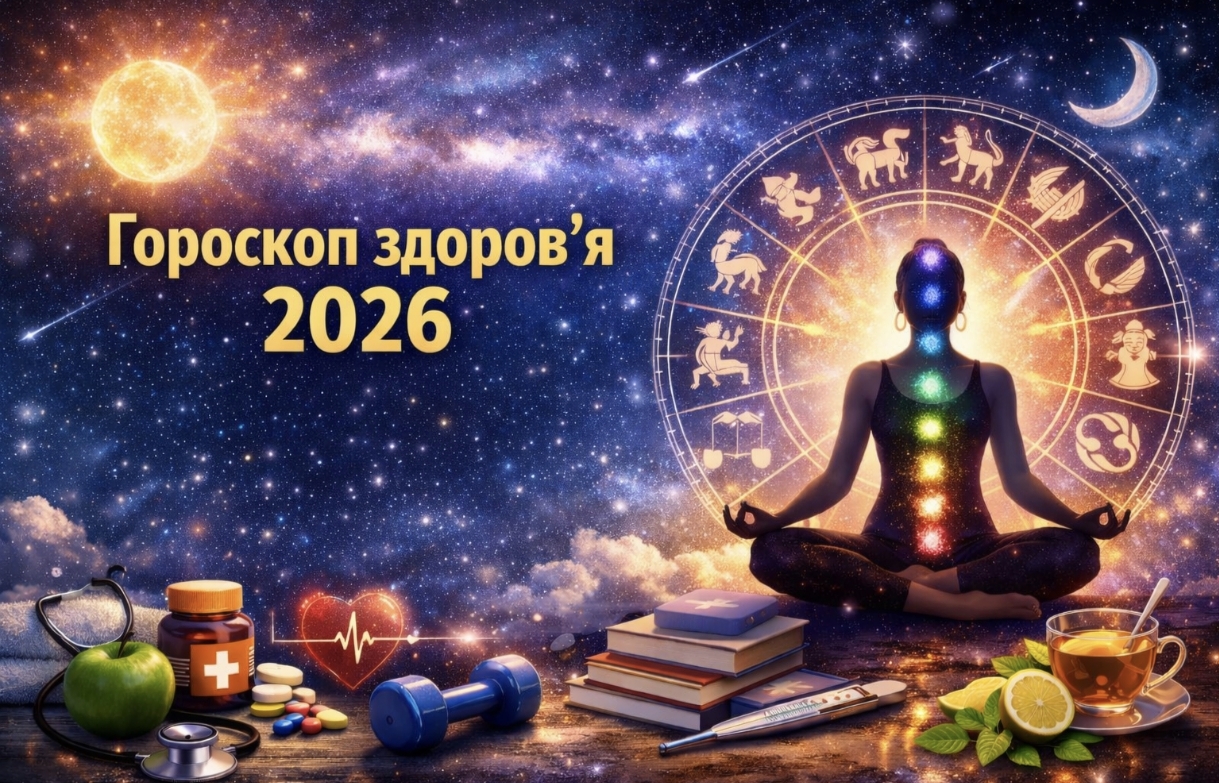 Гороскоп здоров'я січень 2026 для всіх знаків зодіаку: що підготували зірки для вашого самопочуття в перший місяць року