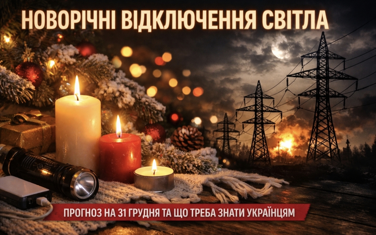 Як працюватимуть графіки відключень електроенергії в новорічну ніч: прогноз Держенергонагляду