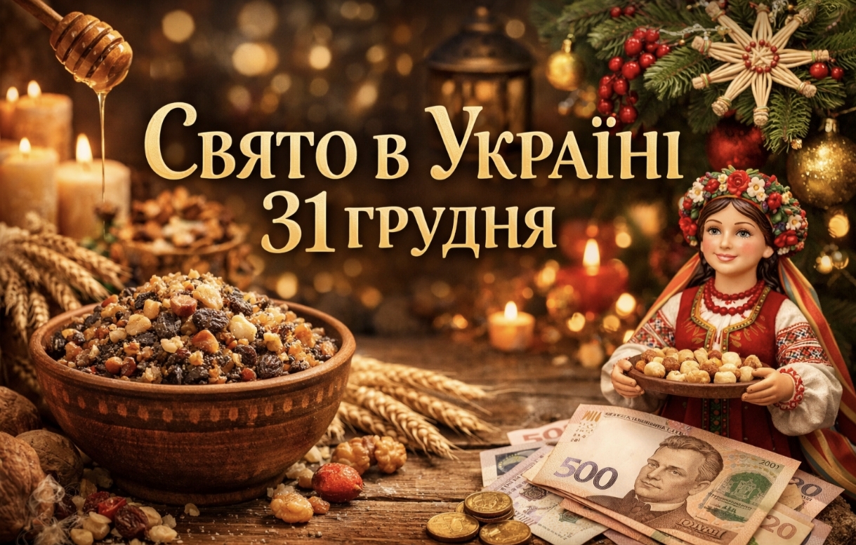 Яке свято 31 грудня в Україні: традиції, молитви, важливі заборони та поради для щасливого року