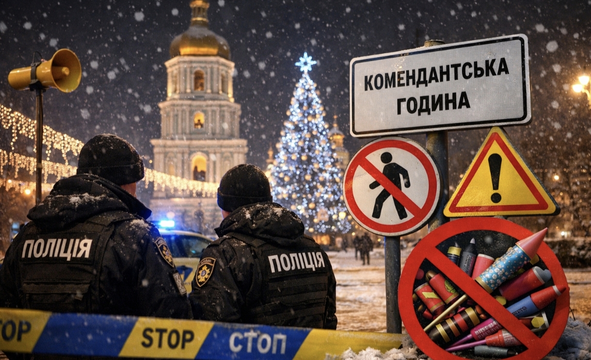 Як святкувати Новий рік в Україні без штрафів: що заборонено в ніч з 31 грудня