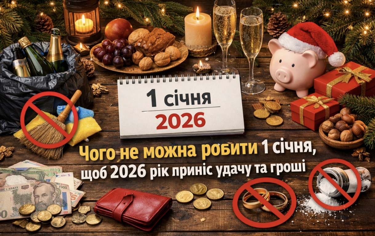 Що не можна робити 1 січня, щоб не відлякати удачу та гроші на весь рік: старовинні прикмети та звичаї