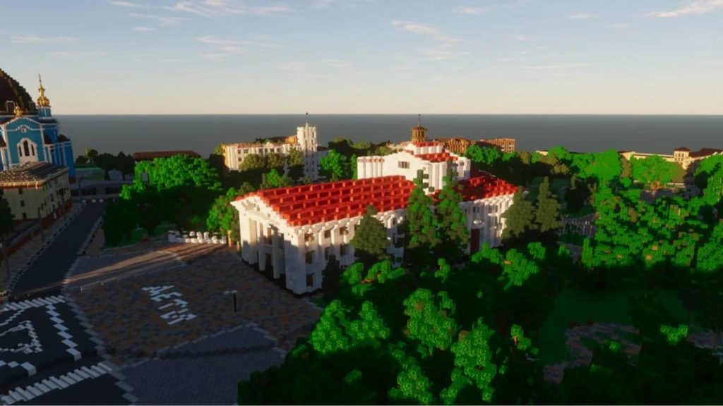 Гравці відтворили український Маріуполь у Minecraft. ФОТО