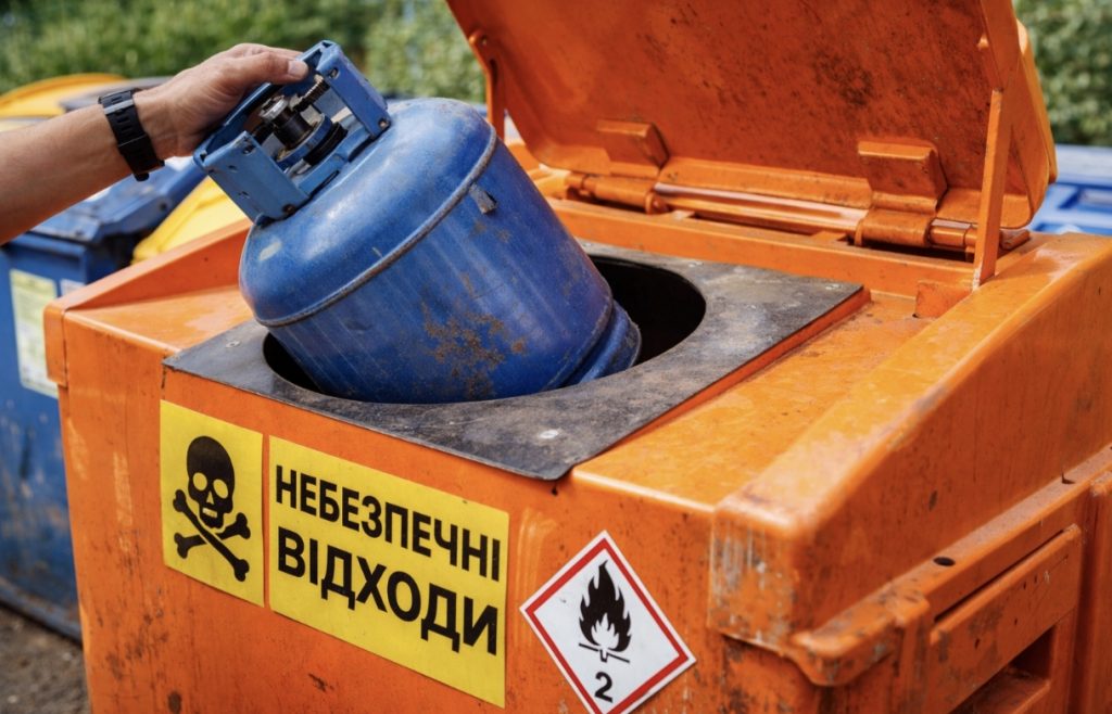 Чому не можна повторно заправляти туристичний газовий балон