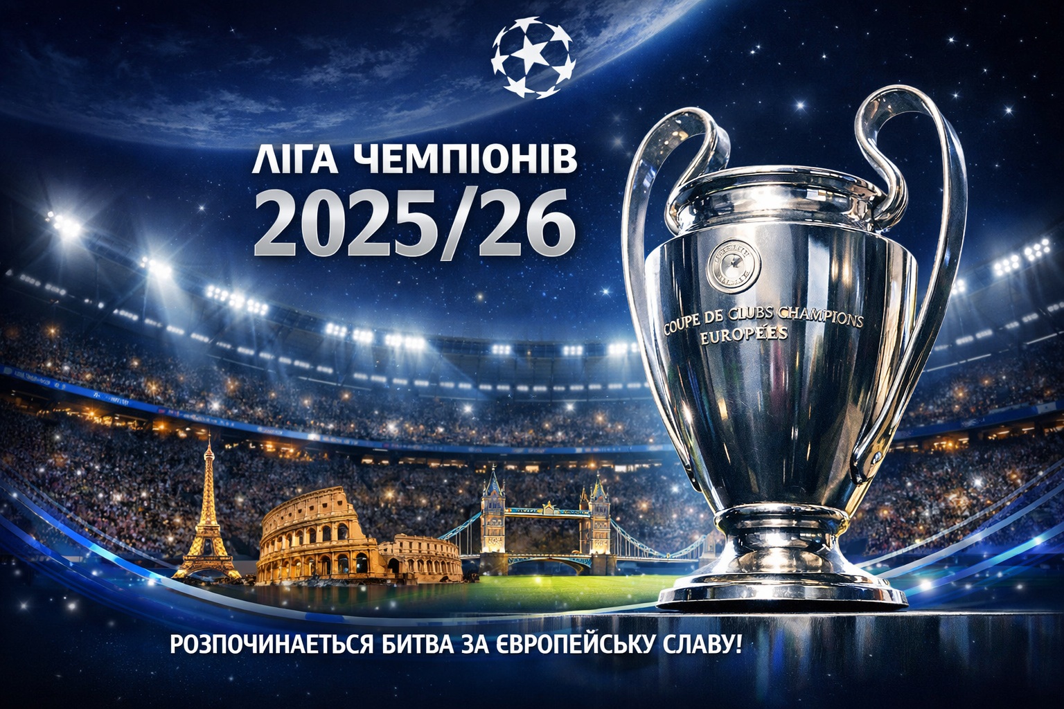 Ліга чемпіонів 2025/26: турнірна таблиця основного етапу та ключові моменти сезону