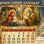 Православний календар на лютий 2026: повний перелік дат за новим стилем