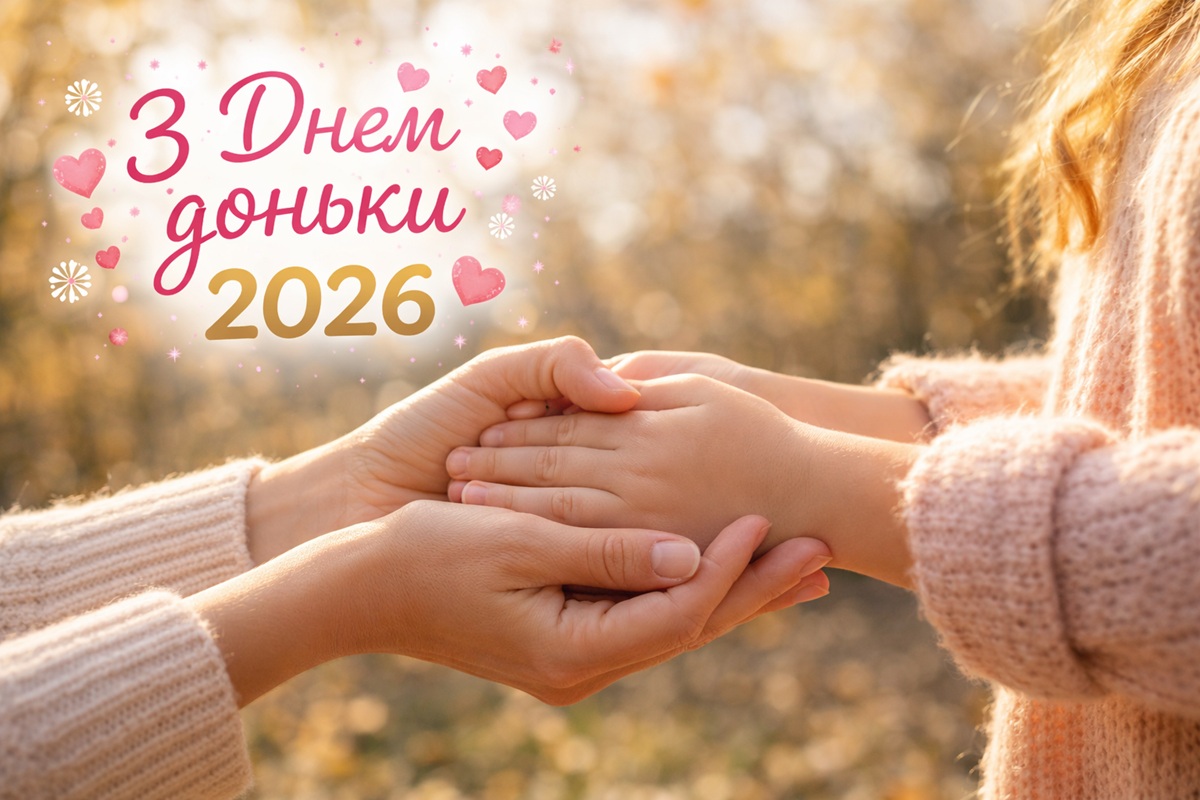Всесвітній День доньки 2026: теплі картинки, СМС та побажання українською