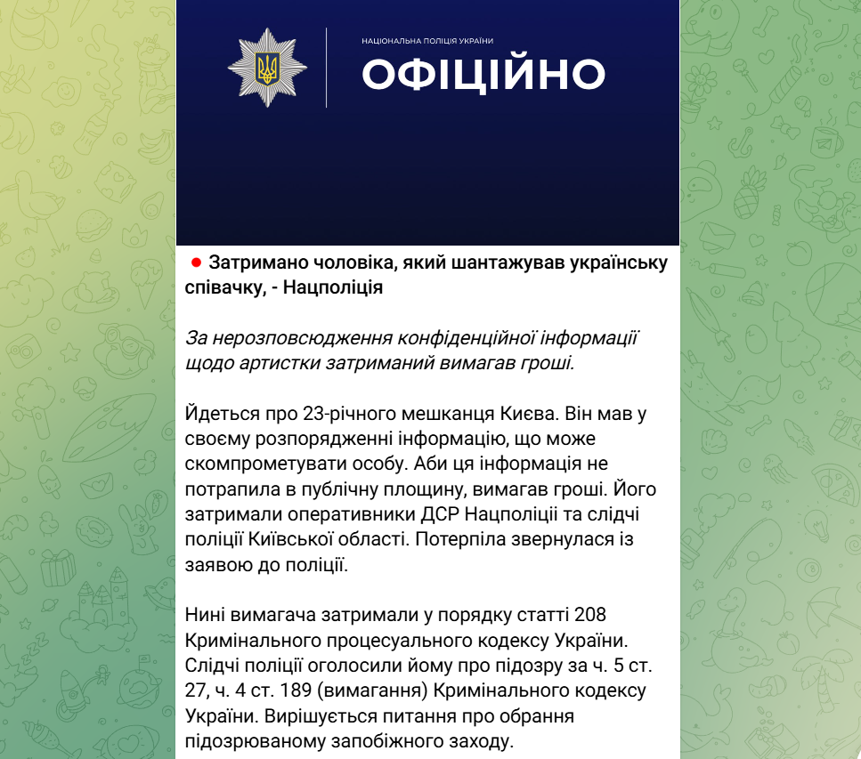 Олена Тополя заявила про шантаж і злив інтимних відео: яку суму вимагали, кого затримали і яке покарання загрожує