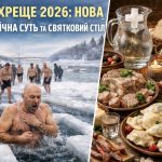 Коли святкуємо Водохреще 2026: чому змінилась дата, суть свята та що приготувати
