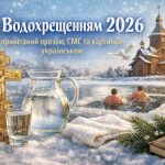 З Водохрещенням 2026: душевні привітання прозою, СМС та картинки українською