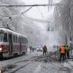 У Києві зупинився весь громадський електротранспорт