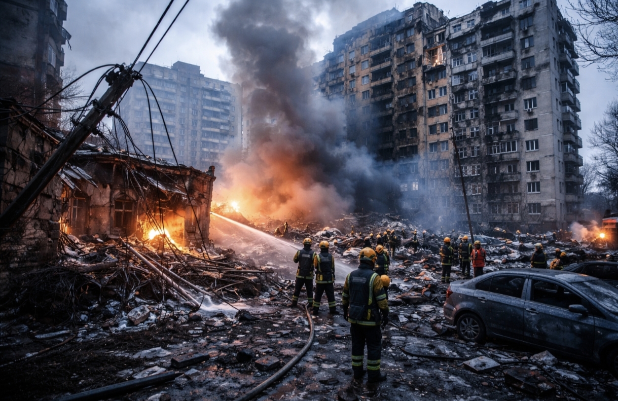 Масований удар по Києву та області: що відомо про наслідки атак 9 січня