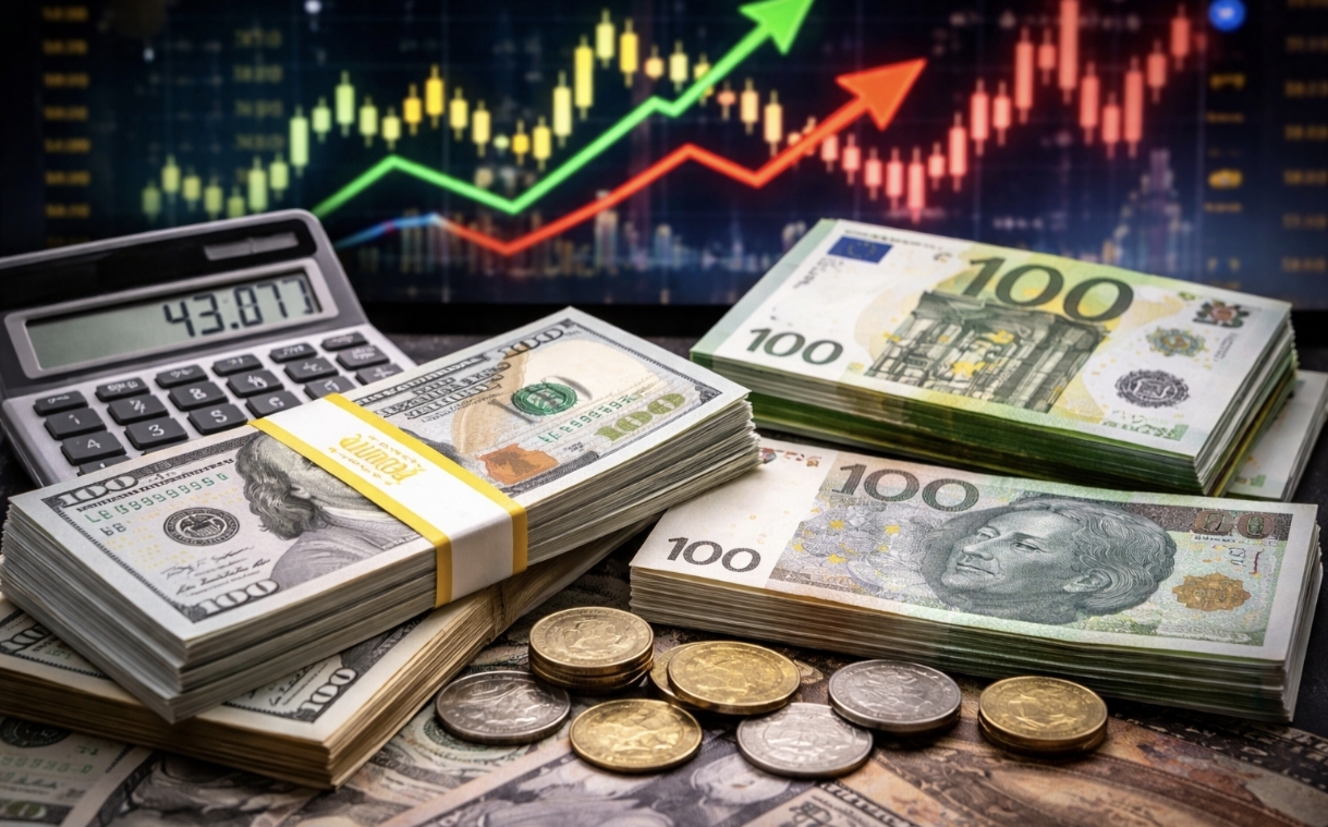 Курс валют на 12.01.2026: скільки коштують долар, євро і злотий