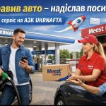 Як відправити посилку під час заправки авто на АЗК UKRNAFTA: покрокова інструкція