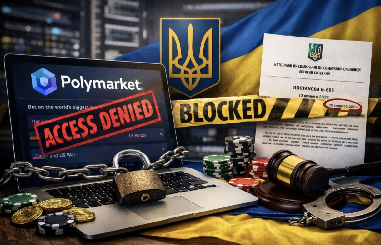 В Україні заблокували Polymarket: причини, хто власник та чи буде платформа знову доступною