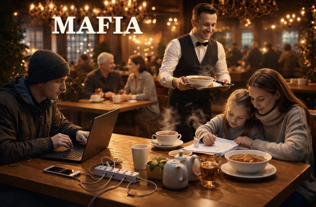 MAFIA перетворює ресторани в Києві на пункти тепла: кого і коли пригощають безкоштовно
