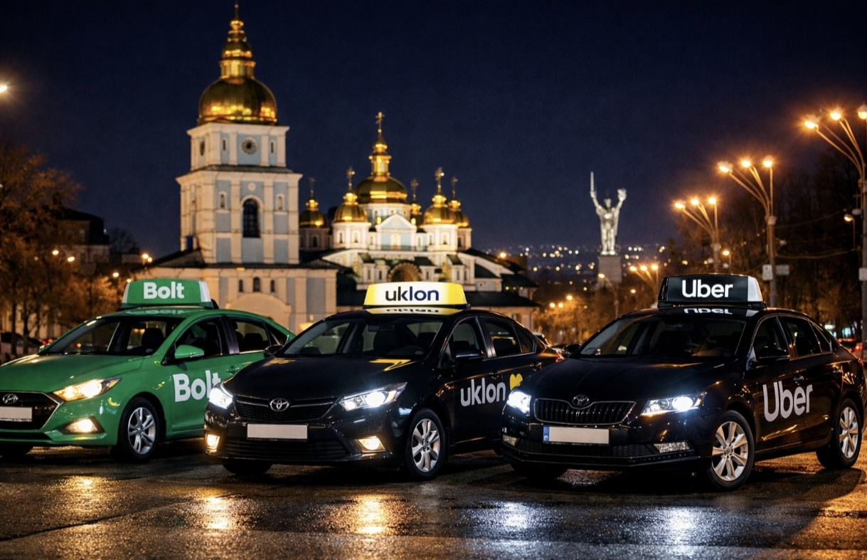Які таксі працюватимуть у Києві під час комендантської години з 17 січня