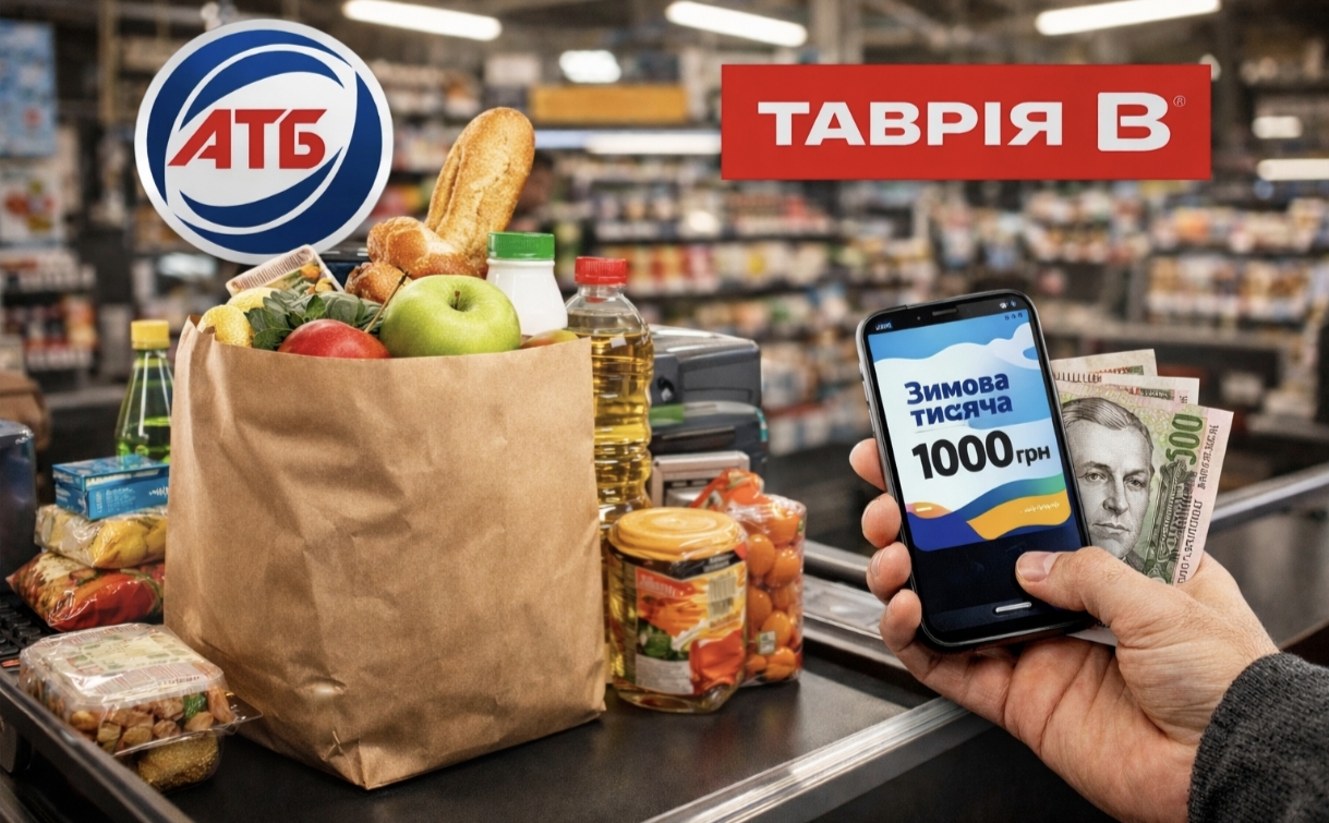 «Зимову тисячу» дозволили витрачати в АТБ і «Таврія В» — що відомо