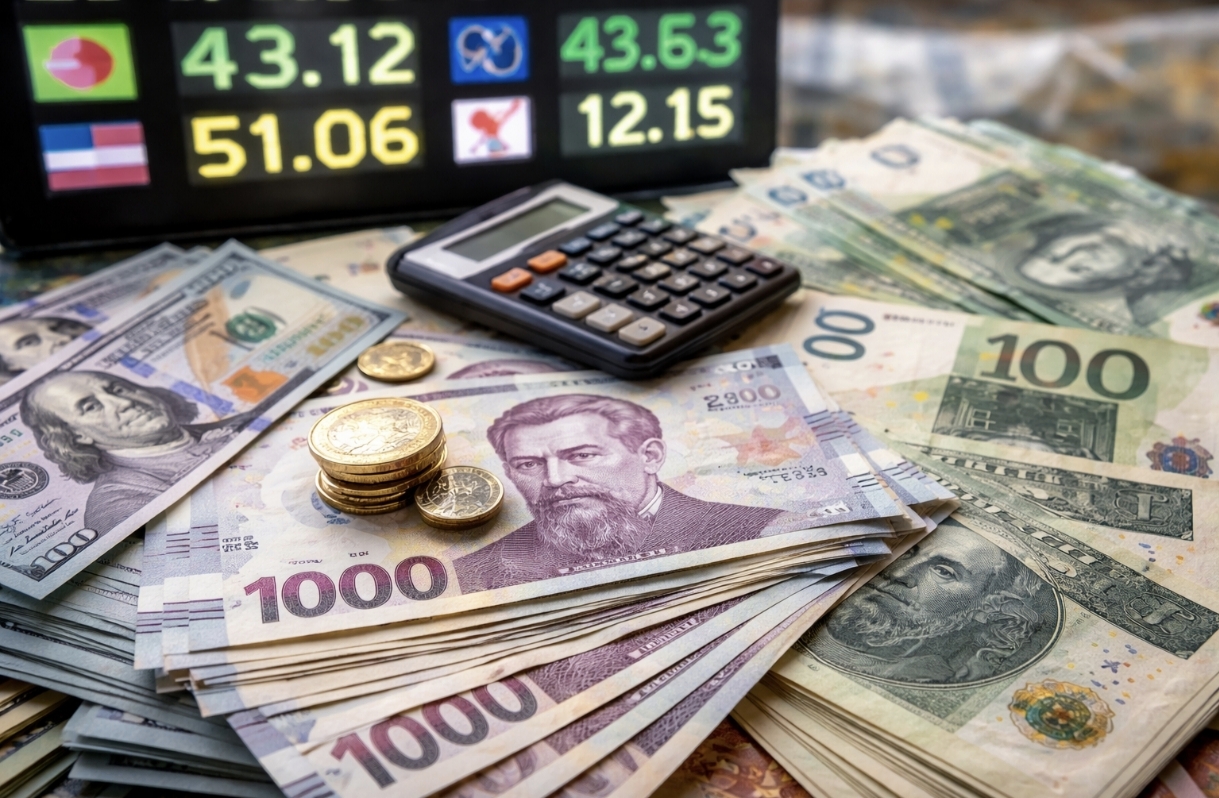Курс валют на 27.01.2026: скільки коштують долар, євро і злотий