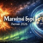Прогноз магнітних бур на лютий 2026: небезпечні дати та поради для метеозалежних людей