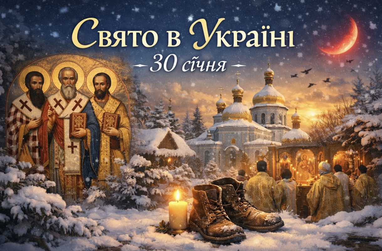 Яке свято 30 січня в Україні: церковне Трисвяття, традиції та прикмета зі старим взуттям