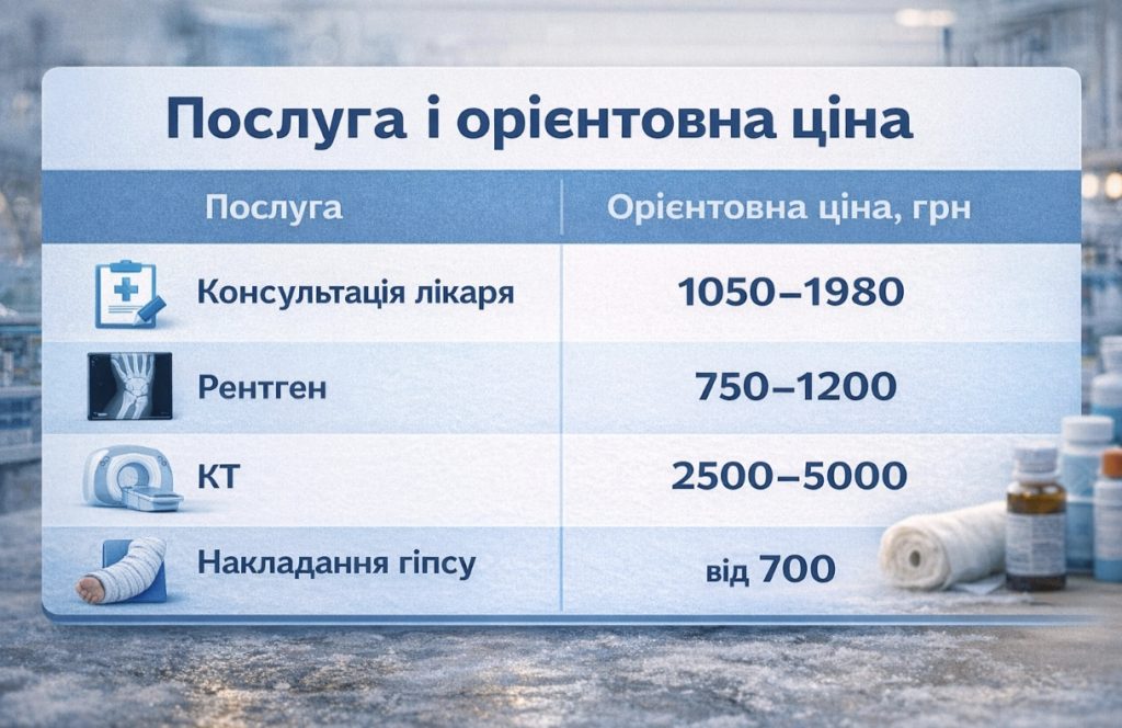 Безкоштовний травмпункт в Україні: які послуги покриває НСЗУ при переломах та коли доведеться платити