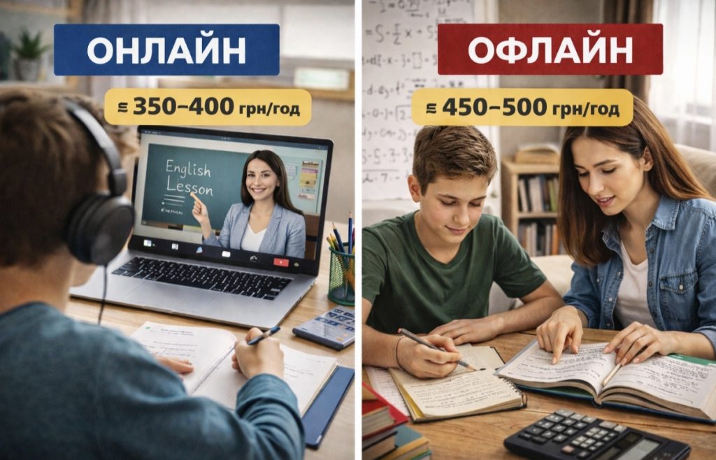 Скільки коштує година з репетитором у 2026 році: ціни в Києві, Львові та інших містах України