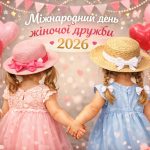 З Днем подруг 13 лютого 2026: теплі картинки, СМС та побажання українською