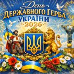 День Державного герба України 19 лютого 2026: побажання прозою, картинки та СМС