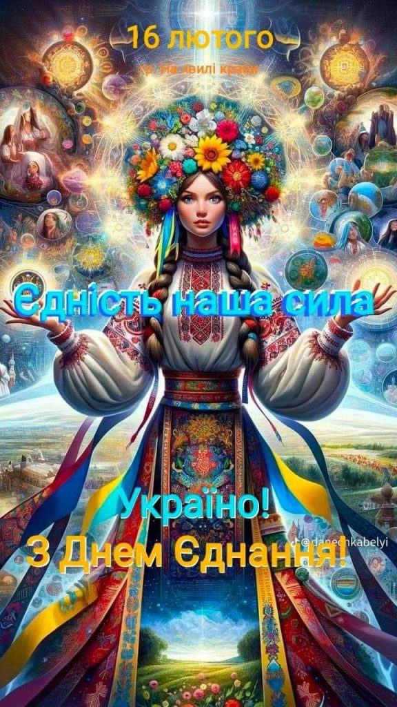 День єднання України 2026: класні побажання прозою, картинки та СМС