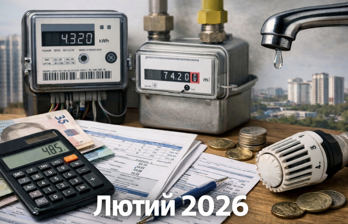 Скільки коштуватиме комуналка з 1 лютого 2026 року — повний розбір тарифів