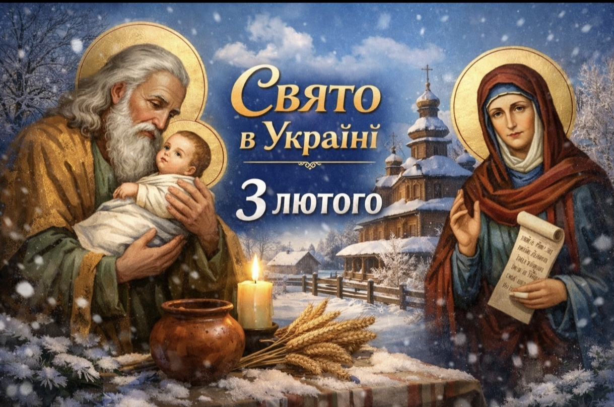 Яке свято 3 лютого в Україні: церковне Трисвяття, традиції та прикмета зі старим взуттям