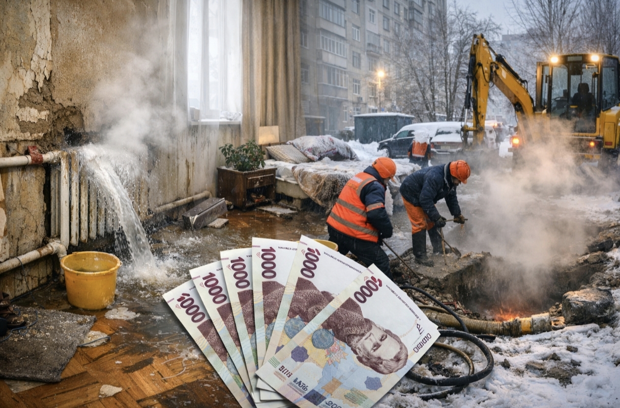 Пориви труб у столиці — Київрада запускає виплати для постраждалих мешканців