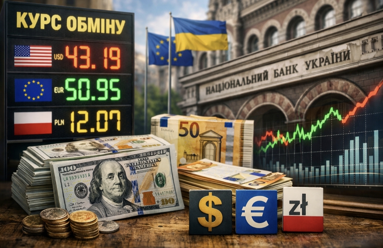 Курс валют на 4.02.2026: скільки коштують долар, євро і злотий
