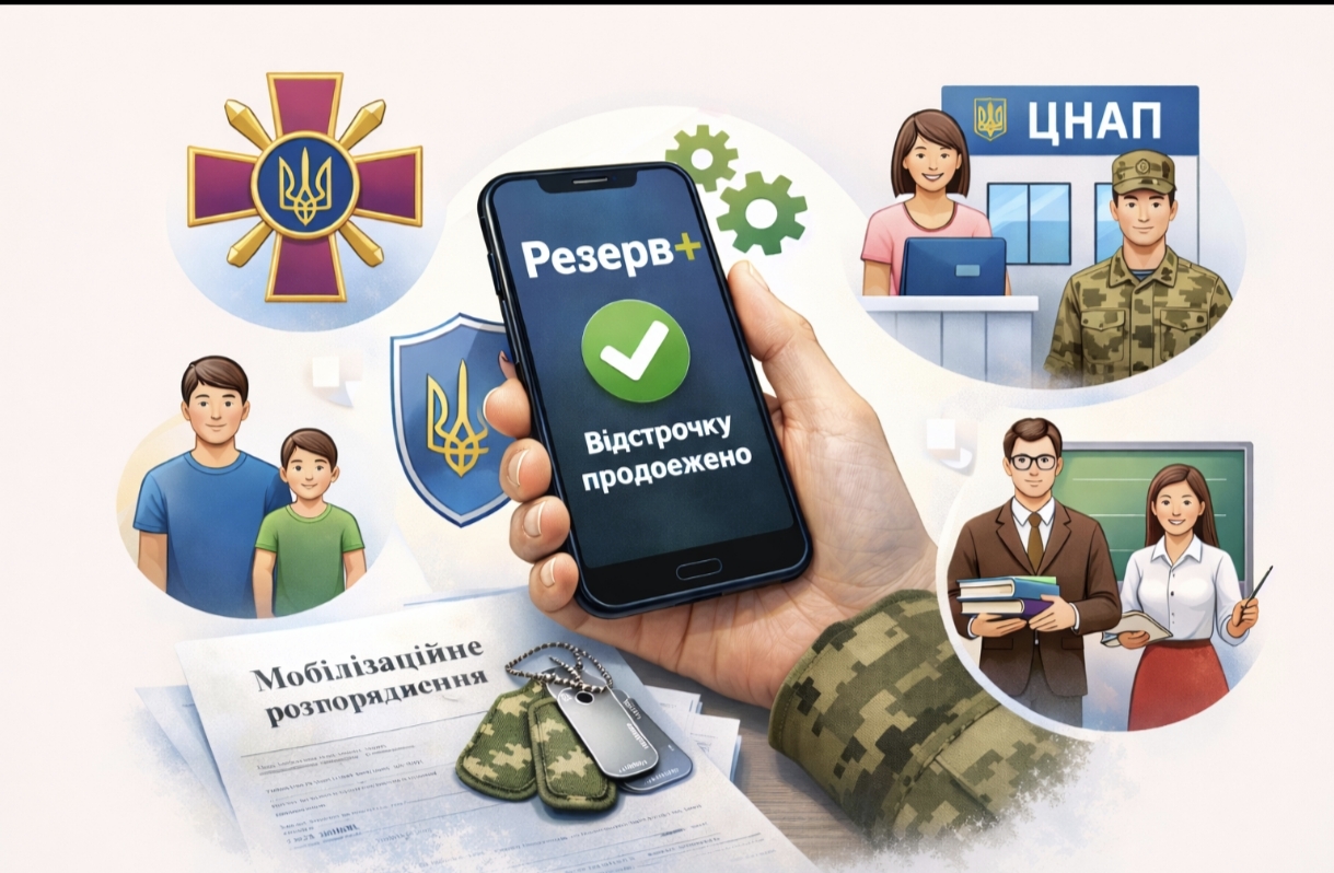 Кому автоматично продовжать відстрочку від мобілізації — повний перелік
