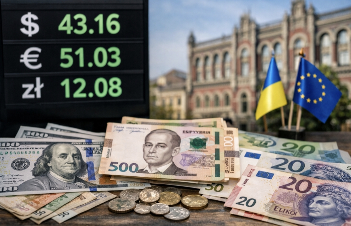 Курс валют на 5 лютого 2026 року — скільки коштують долар, євро і злотий у четвер