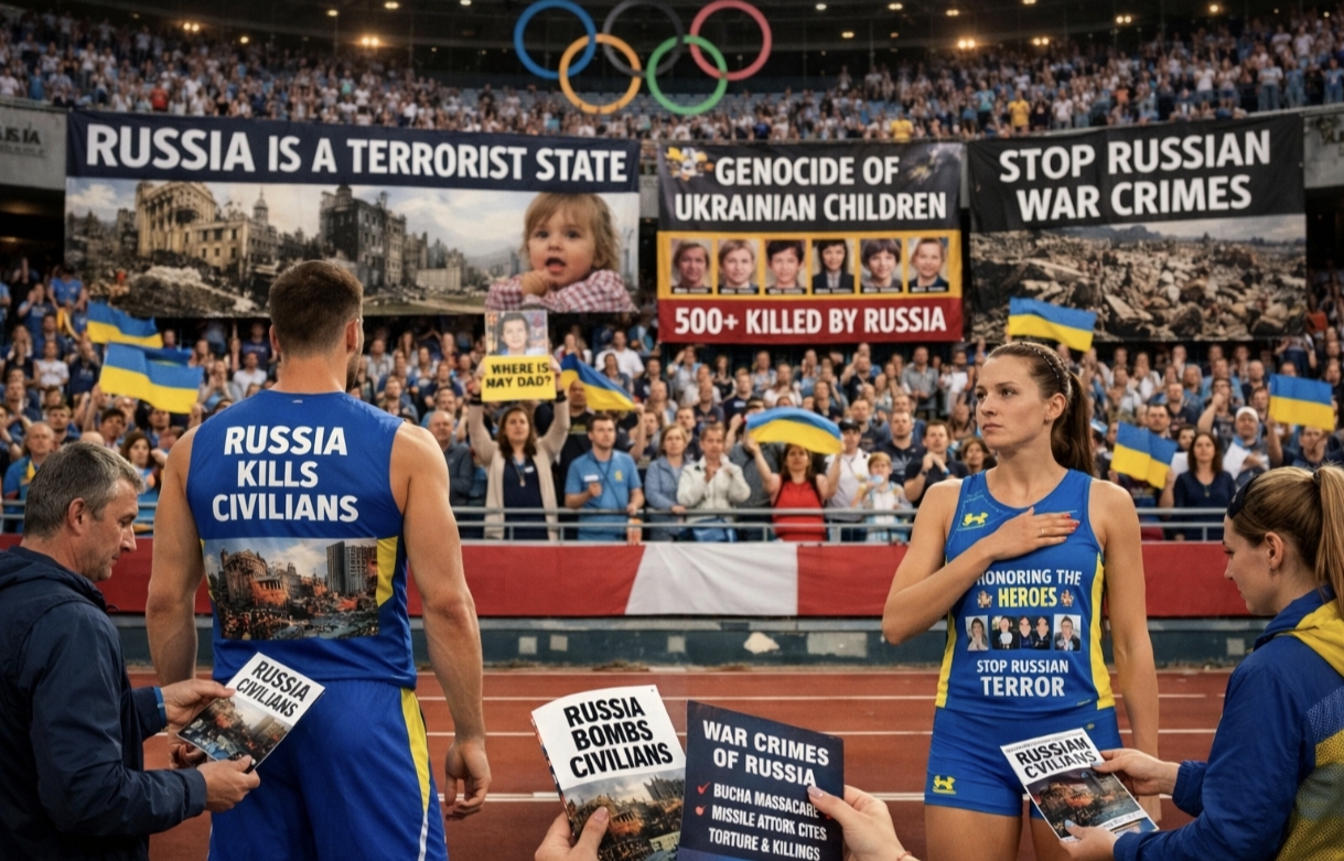 Олімпійські ігри - це не тільки гарна спортивна подія, а й чудовий шанс доносити світу злочини росії, — Андрусів