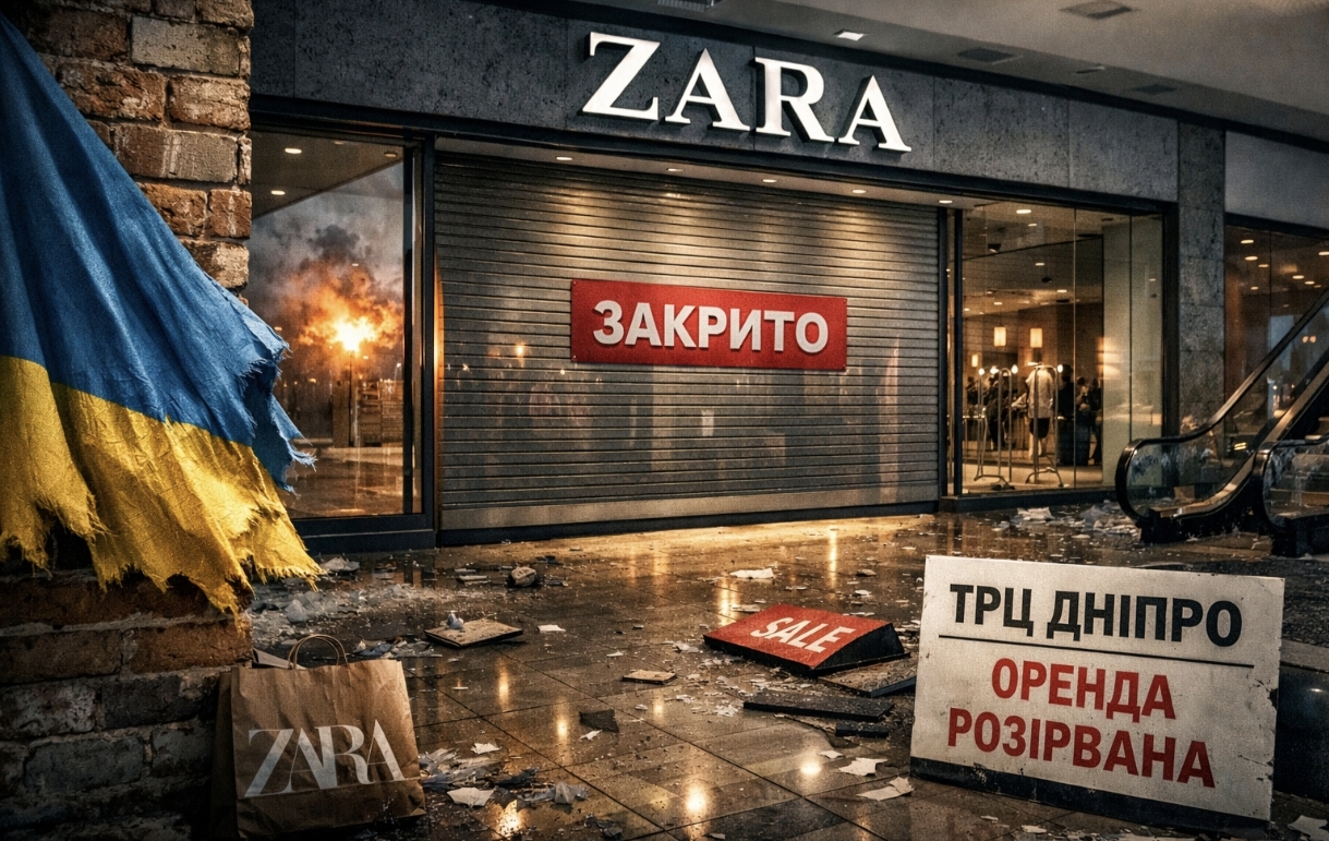 Міжнародний fashion-гігант Zara закриває магазини у Дніпрі — які міста можуть стати наступними