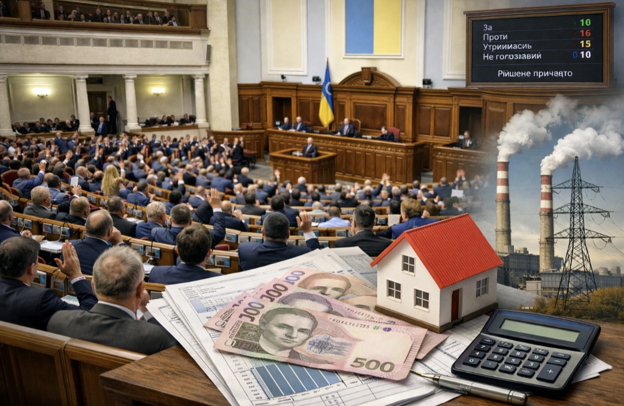 Як зміняться тарифи на електроенергію і тепло після голосування депутатів