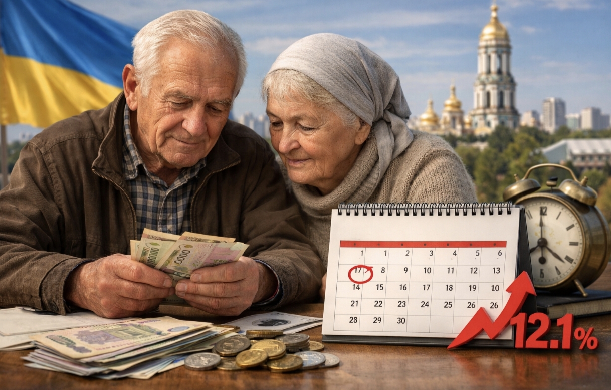 Індексація пенсій 2026 — кому і на скільки підвищать виплати з березня