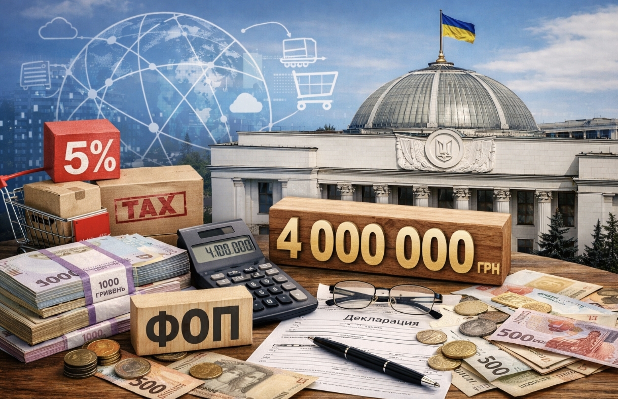 ФОПам підвищать ліміт до 4 млн грн — які податкові зміни готує уряд