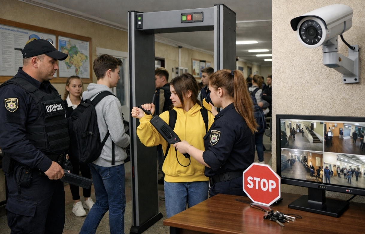 Чому в школах встановлюють металодетектори та для чого запроваджують обов’язкову охорону