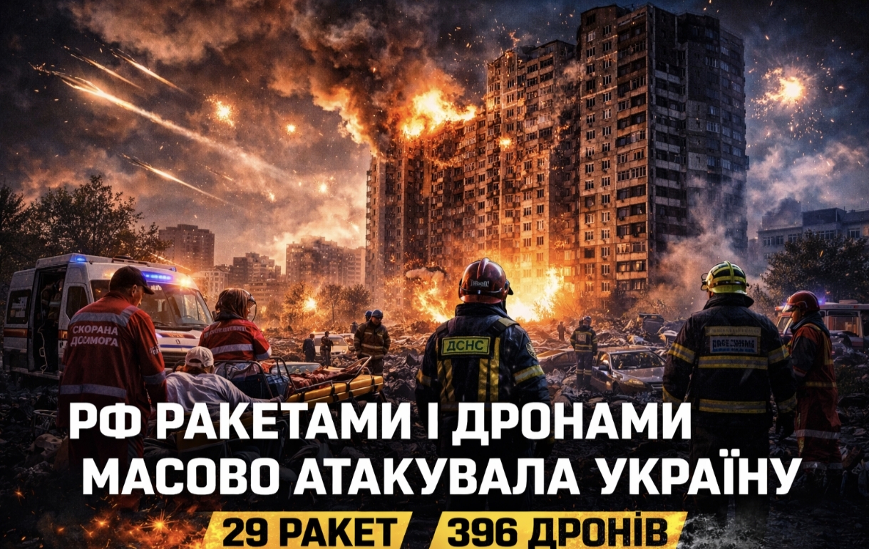 Масований удар РФ по Україні 17 лютого: 29 ракет і 396 дронів — куди влучили, які області постраждали та що відомо про наслідки