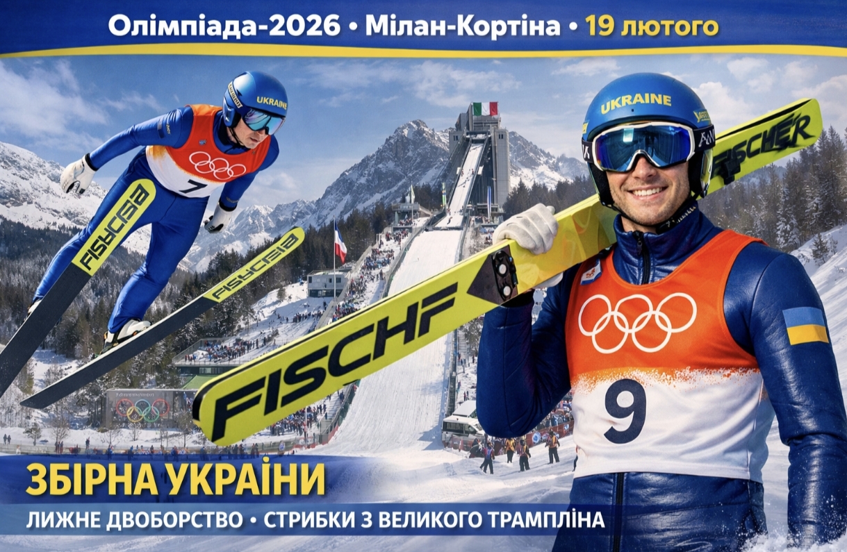 Україна на Олімпіаді-2026 19 лютого: повний розклад, хто змагається та де дивитися онлайн