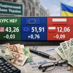 Курс валют на 20.02.2026 — скільки коштують долар, євро і злотий