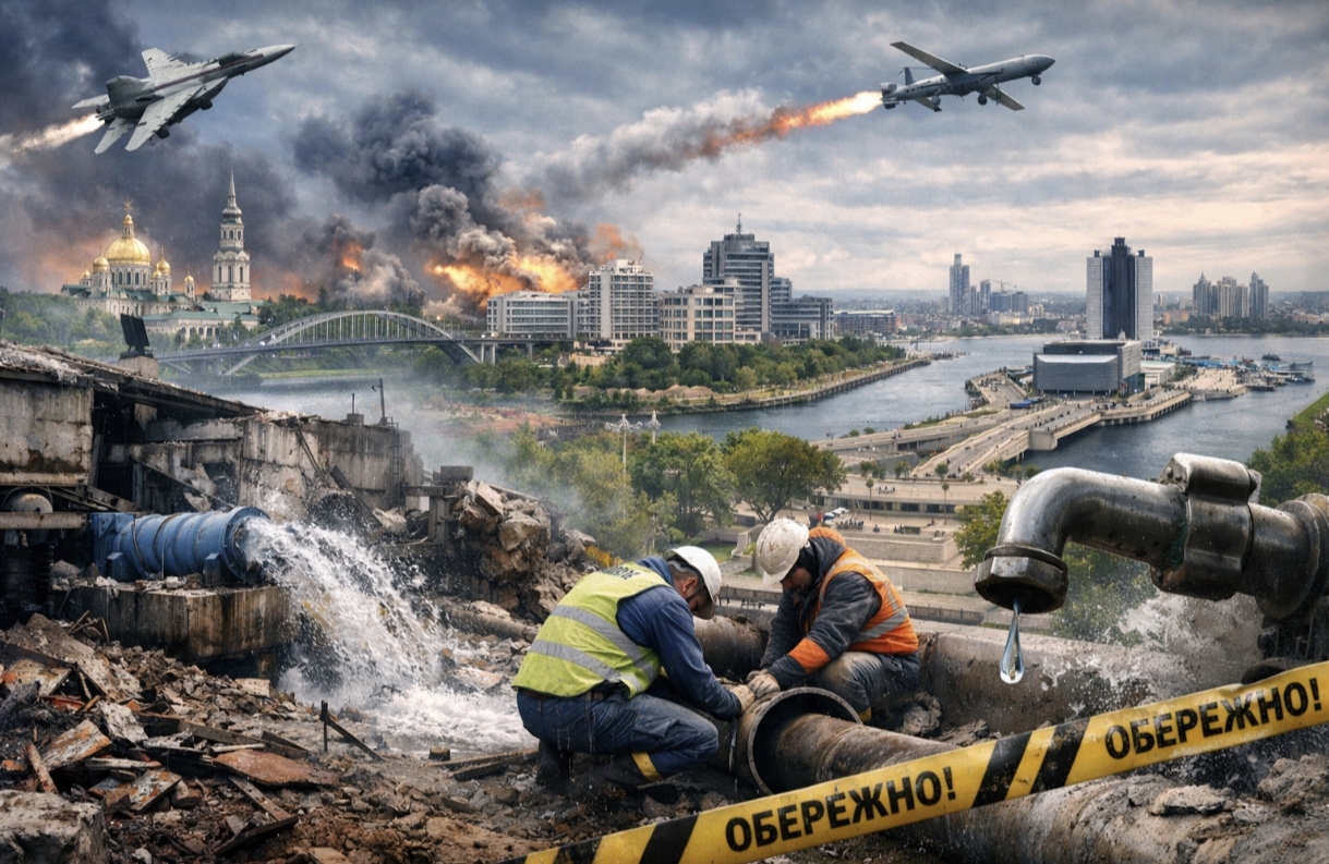 Росія змінює тактику ударів на весну-літо 2026 — що буде з водою у Києві, Харкові, Одесі та Дніпрі