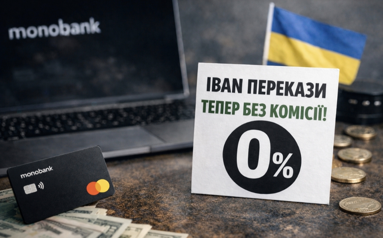 Monobank скасував комісію за IBAN-перекази