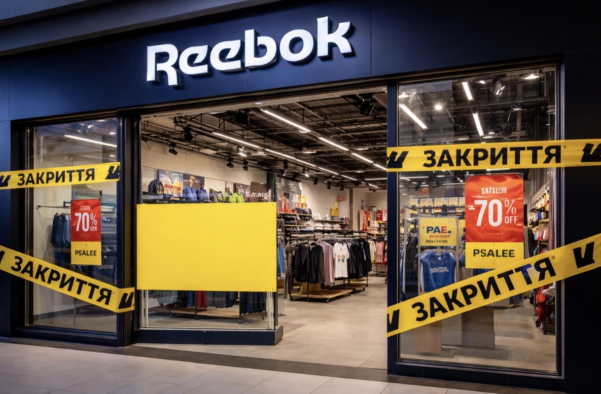 Чому Reebok залишає Україну та коли закриються останні два магазини в Retroville і SkyMall